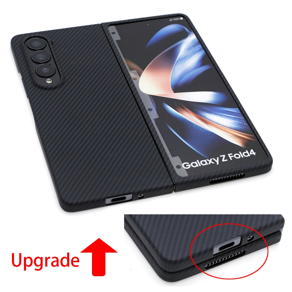 Real Carbon Fiber Case For Samsung Galaxy Z Fold - Premium Mobile Phone Cases from Dressmycell.com - Just $52.00! Shop now at Dressmycell.com Real Carbon Fiber Case For Samsung Galaxy Z Fold - Premium Mobile Phone Cases from Dressmycell.com - Just $52.00! Shop now at Dressmycell.com